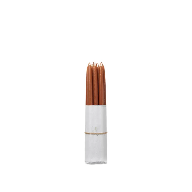 broste-copenhagen-smooth-taper-candle-bougie-cierge-lisse image 1