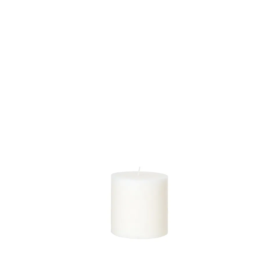 broste-copenhagen-eco-bougie-pilier-10-x-10-cm-sable image 1