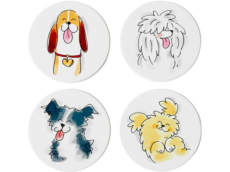 blond-amsterdam-blond-dier-lot-4-dessous-de-verre-chiens image 3