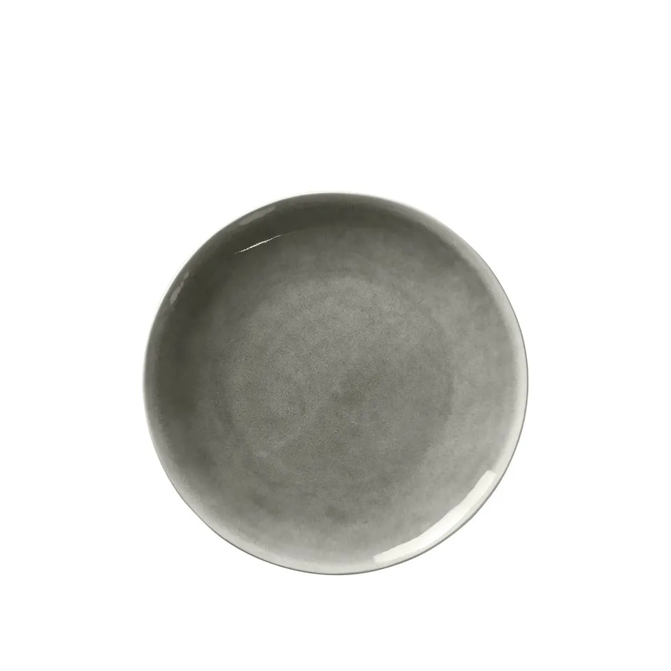 broste-copenhagen-nordic-rain-assiette-plate-grise image 1