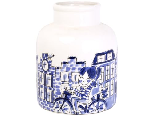 blond-amsterdam-delfts-blond-vase-c-ramique-bleu-delft image 7