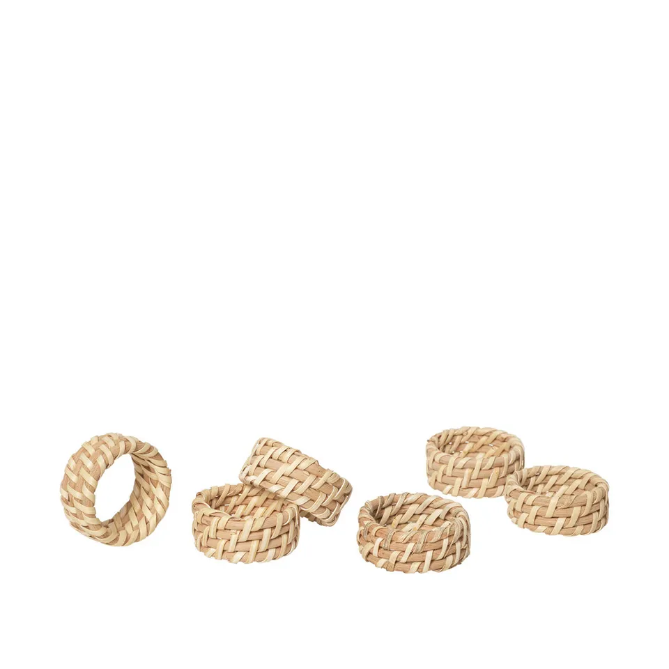 broste-copenhagen-gaia-rond-de-serviette-d-coration-table image 1