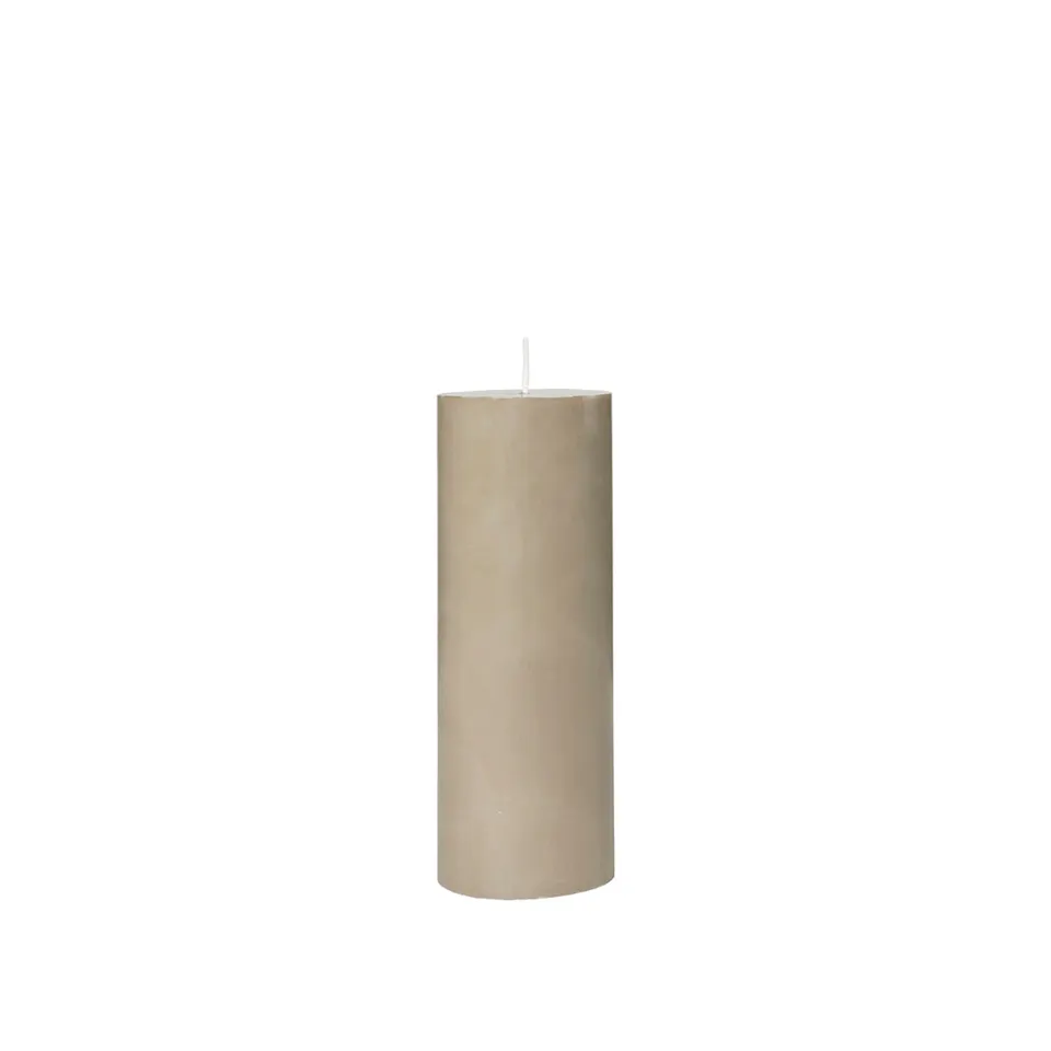 broste-copenhagen-eco-bougie-pilier-blanche image 1
