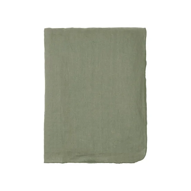 broste-copenhagen-gracie-nappe-de-table-coton-blanc image 1