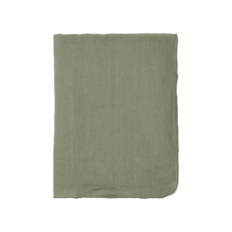 broste-copenhagen-gracie-nappe-de-table-coton-blanc image 1