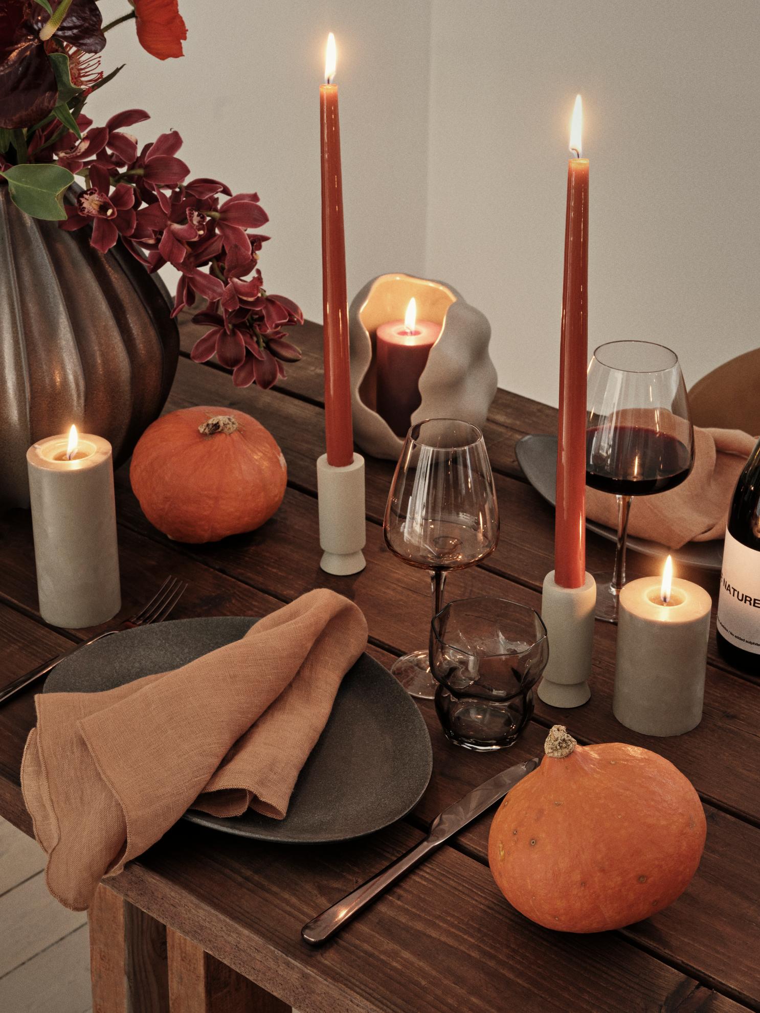 broste-copenhagen-smooth-bougie-cierge-brillante image 2