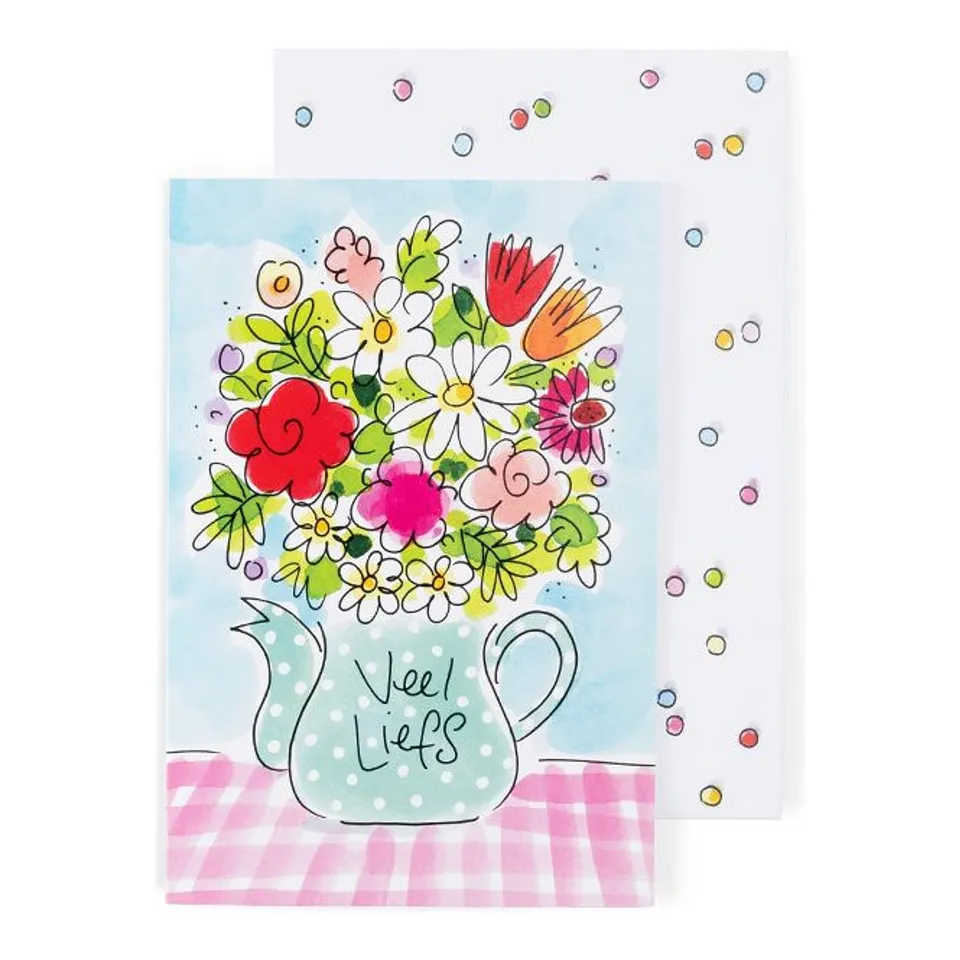 blond-amsterdam-wenskaarten-set-8-cartes-de-v-ux-doubles-anniversaire image 1