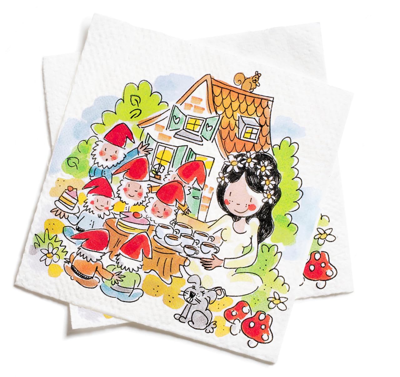 blond-amsterdam-efteling-serviettes-papier-20x-33-cm-contes-de-f-es image 1