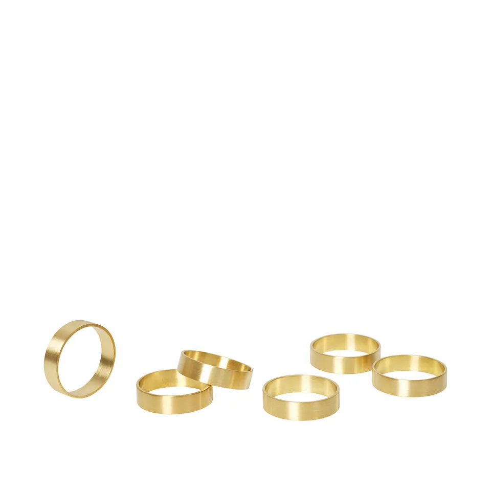 broste-copenhagen-ring-rond-de-serviette-m-tal image 1