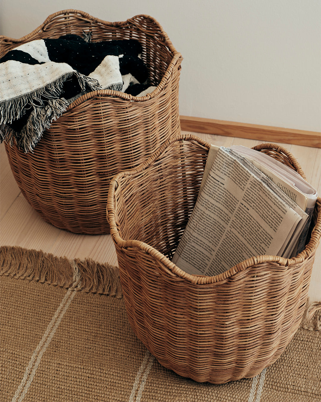 broste-copenhagen-lola-panier-rangement-tress-naturel image 4