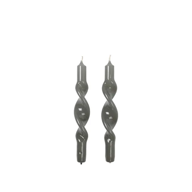 broste-copenhagen-twist-glossy-bougie-chandelle image 1