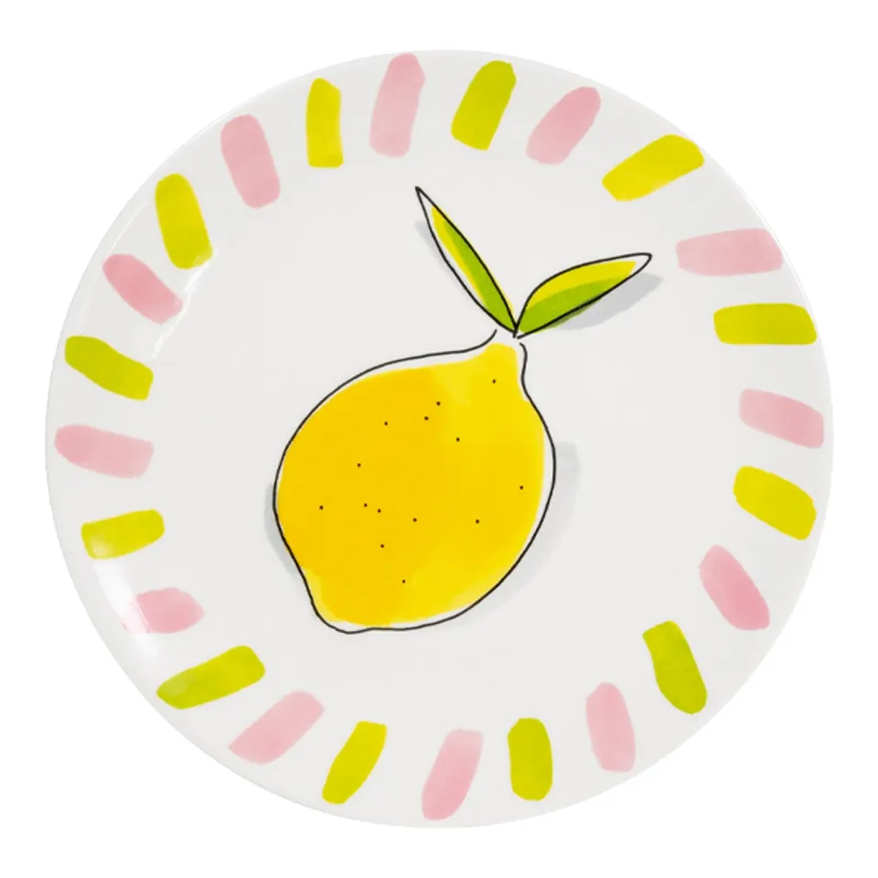 blond-amsterdam-taste-of-summer-assiette-citron-18-cm image 1