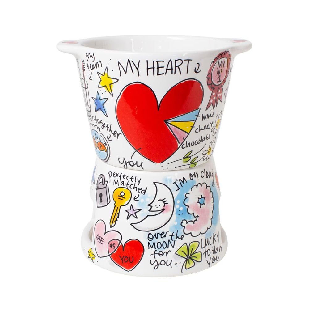blond-amsterdam-blond-valentijn-set-fondue-chocolat-mini-c-ur-c-ramique image 1