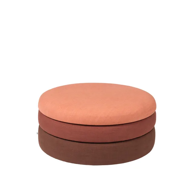 broste-copenhagen-pond-pouf-rond-tissu-assise-salon image 1