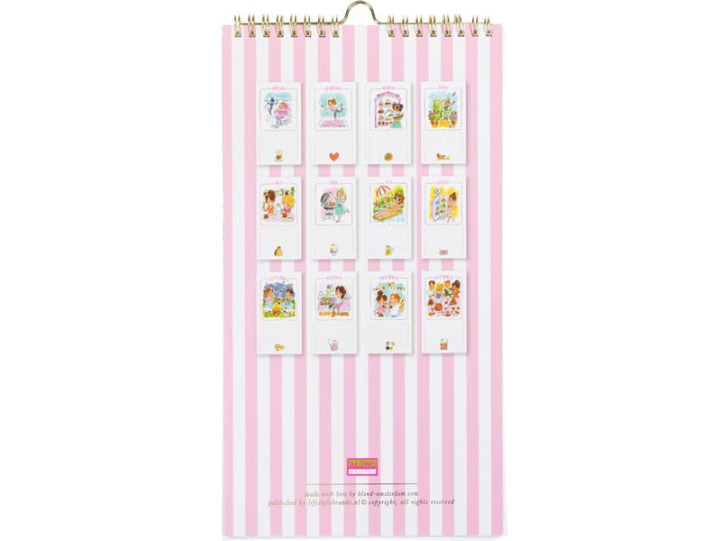 blond-amsterdam-wenskaarten-calendrier-anniversaires-12-mois image 6