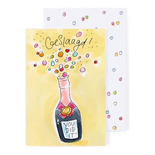 blond-amsterdam-wenskaarten-you-did-it-carte-dipl-me-champagne image 3