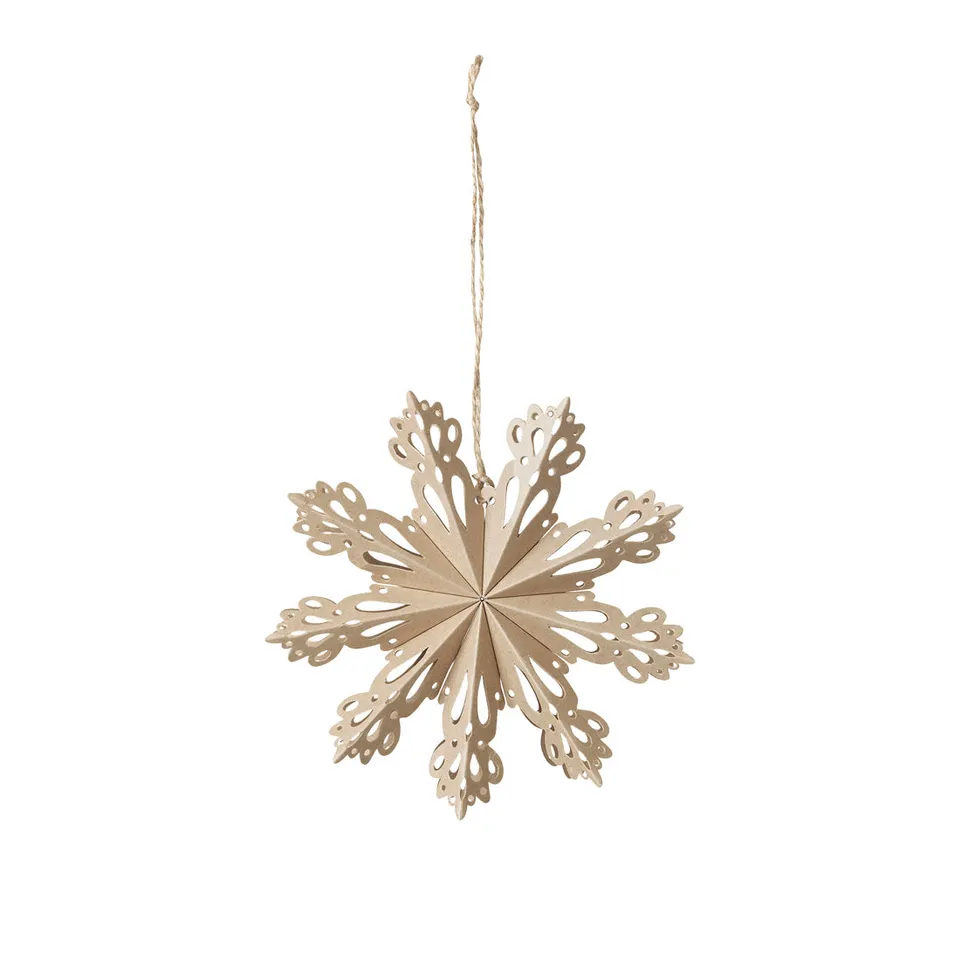 broste-copenhagen-christmas-snowflake-star-ornament-s-d-co-sapin image 1