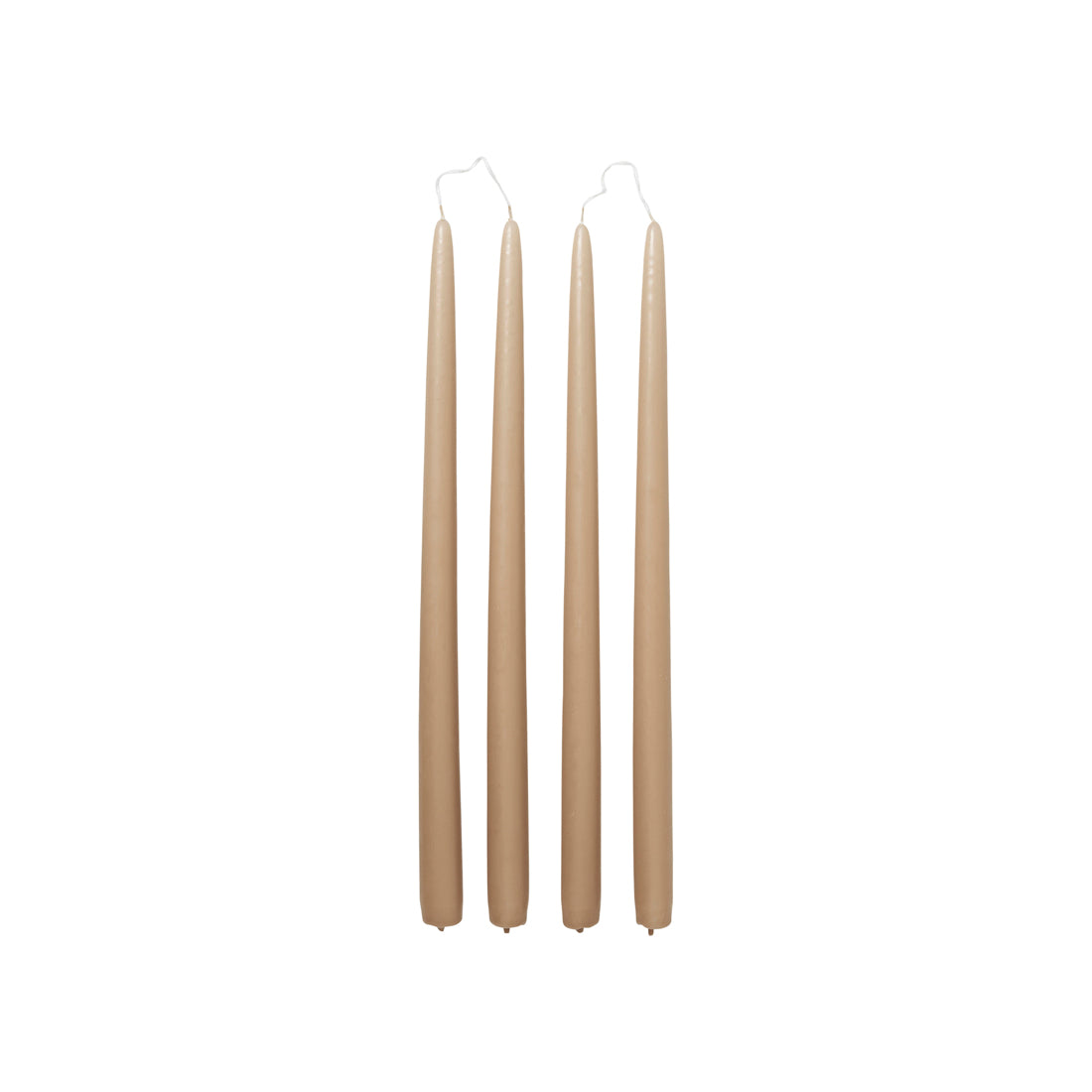 broste-copenhagen-smooth-bougie-tige-cire-beige image 1