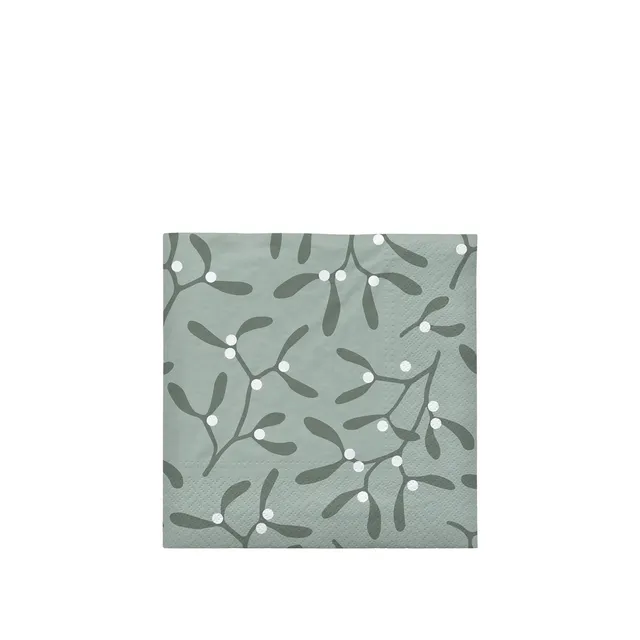 broste-copenhagen-mistletoe-serviettes-papier-no-l image 1