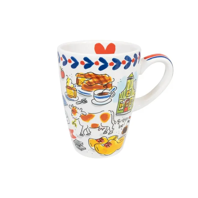 blond-amsterdam-hollands-glorie-mug-xl-c-ramique-sabots-vache image 1