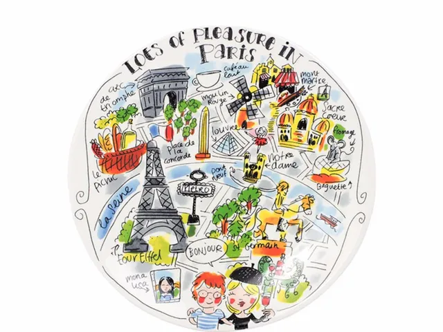 blond-amsterdam-blond-city-assiette-petit-d-jeuner-22-cm-paris image 1