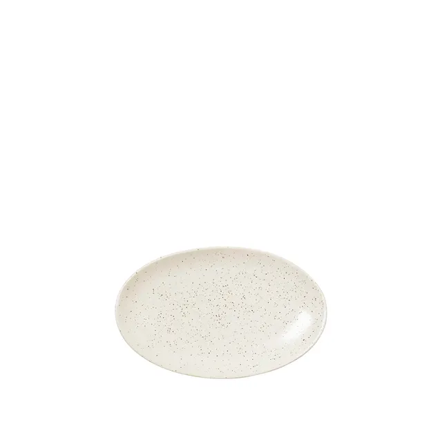 broste-copenhagen-nordic-vanilla-assiette-ovale-gr-s image 1