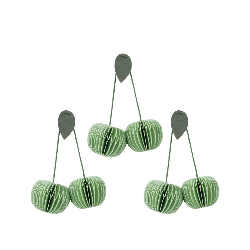 broste-copenhagen-christmas-cherry-ornaments-d-co-sapin image 1