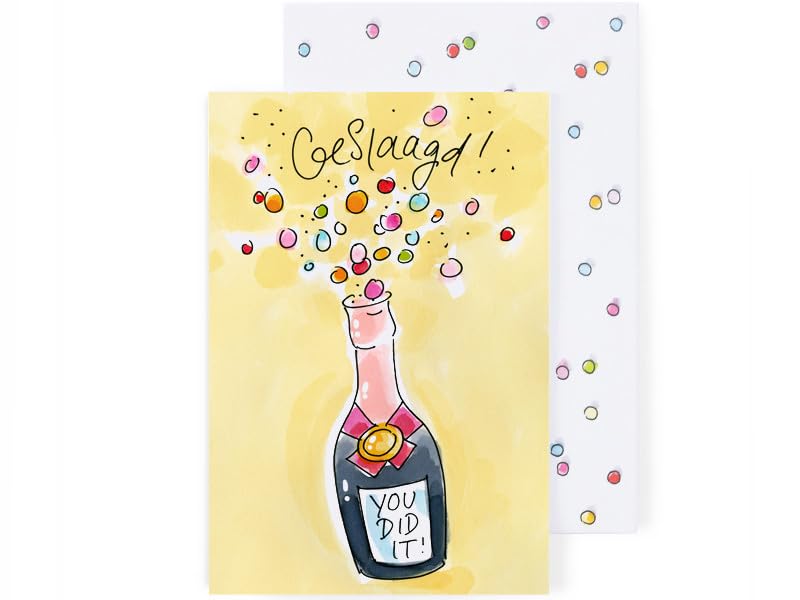 blond-amsterdam-wenskaarten-you-did-it-carte-dipl-me-champagne image 5