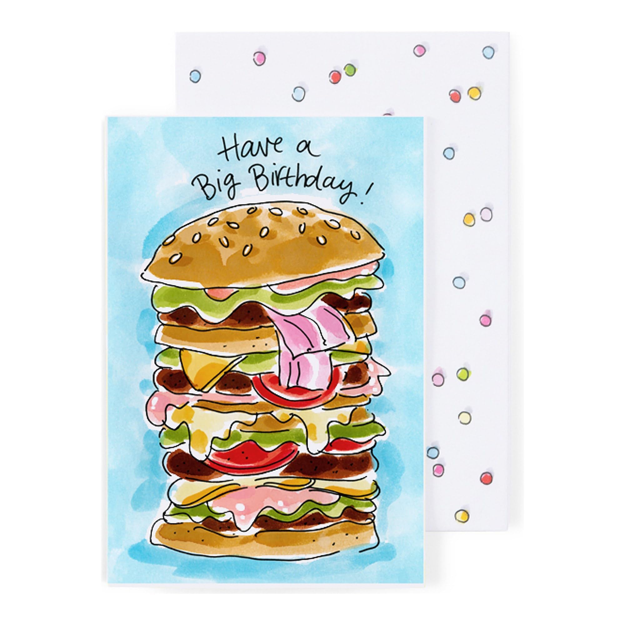 blond-amsterdam-wenskaarten-carte-anniversaire-xxl-burgers-humour image 1