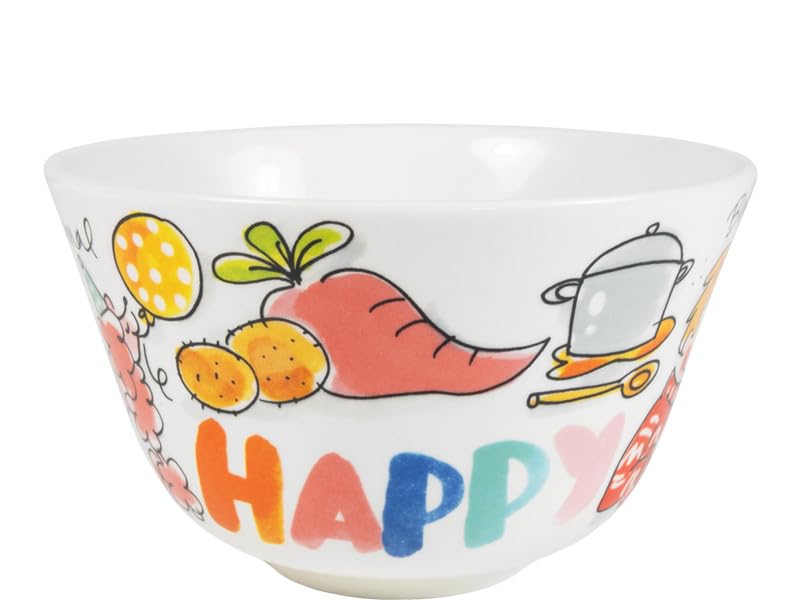 blond-amsterdam-good-vibes-bol-c-ramique-14cm-happy image 2
