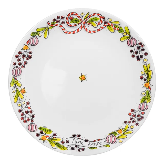 blond-amsterdam-blond-kerst-assiette-no-l-26-cm-c-ramique-festive image 1
