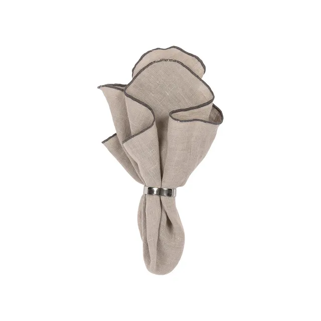 broste-copenhagen-gracie-napkin-serviette-de-table-en-tissu image 1