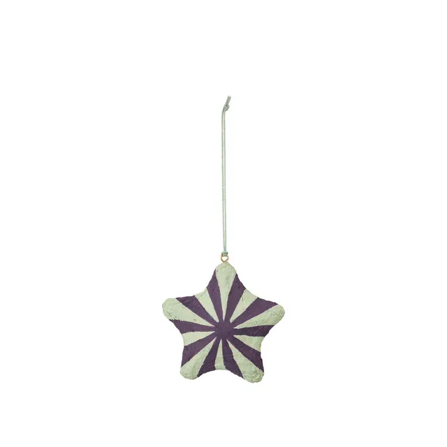 broste-copenhagen-christmas-pulp-star-d-coration-sapin-toile image 1