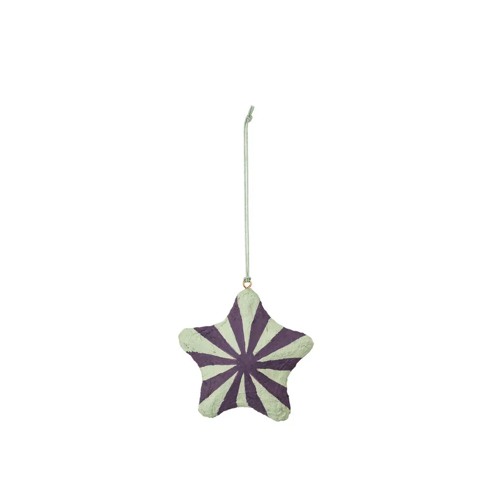 broste-copenhagen-christmas-pulp-star-d-coration-sapin-toile image 1