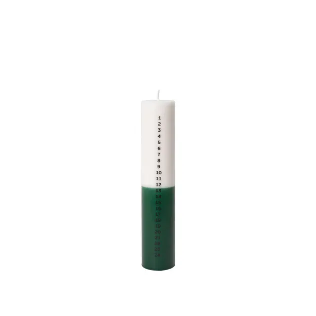 broste-copenhagen-duo-bougie-calendrier-no-l-blanche image 1