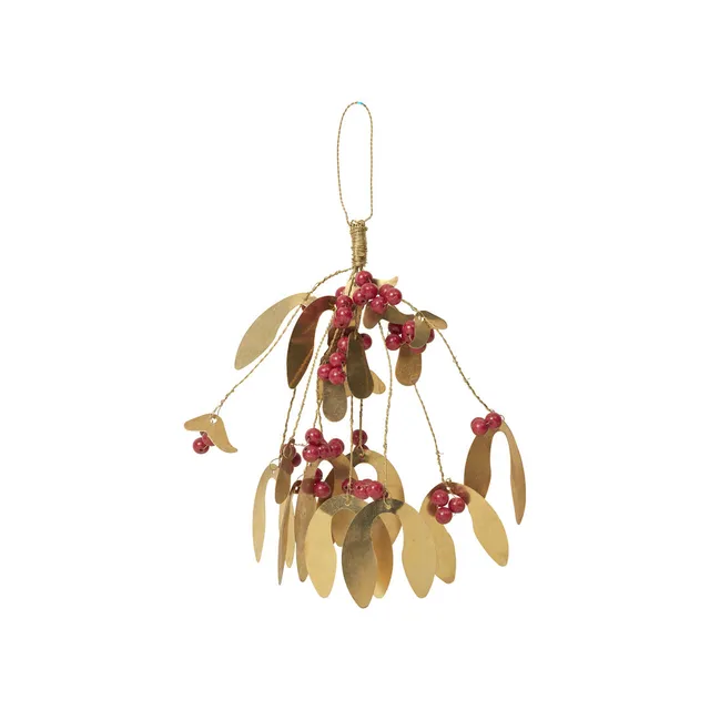 broste-copenhagen-christmas-mistletoe-ornement-sapin-gui image 1