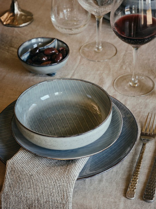 broste-copenhagen-nordic-sea-bol-olives-c-ramique-bleue image 2