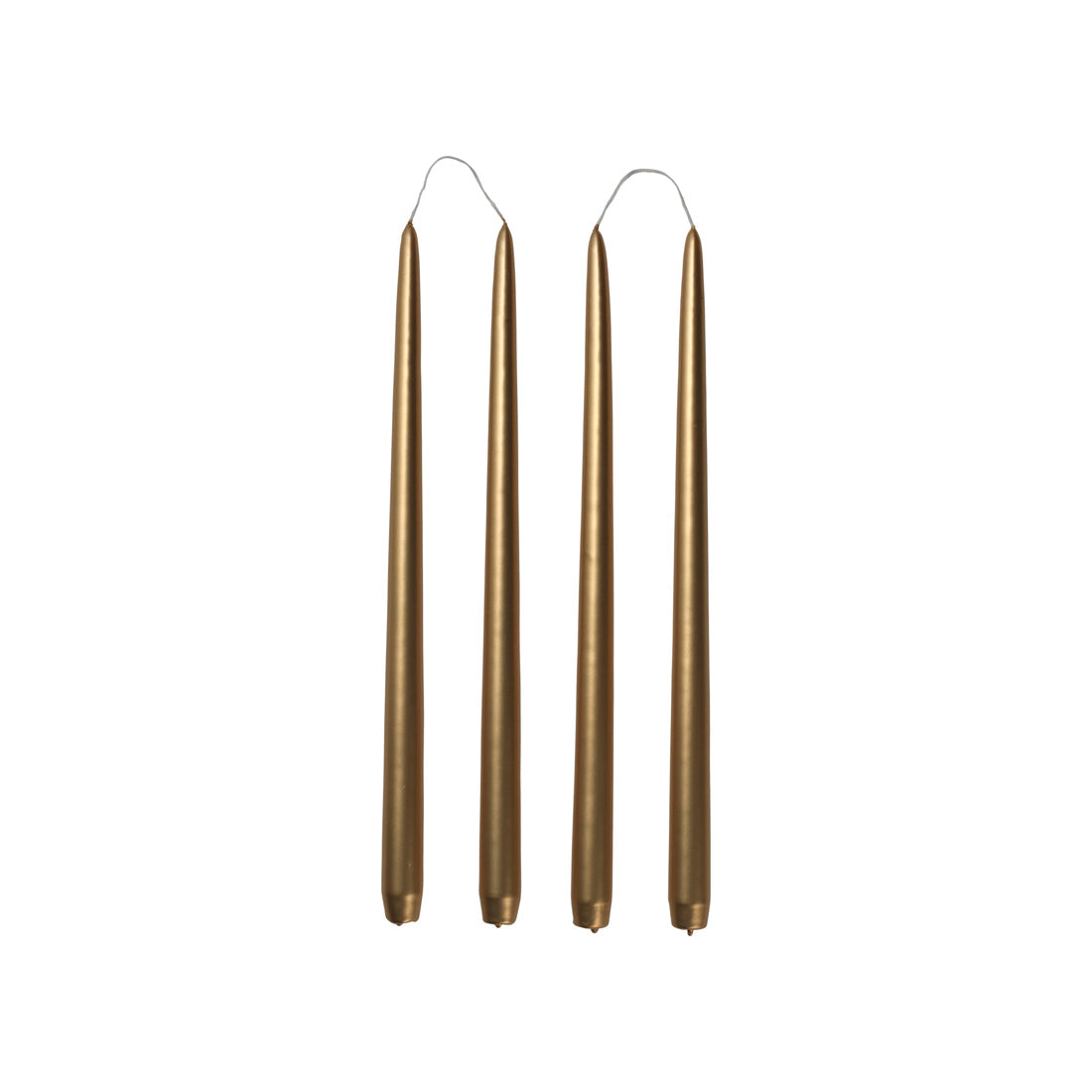 broste-copenhagen-candles-smooth-glossy-taper-candle-bougie-cierge image 1