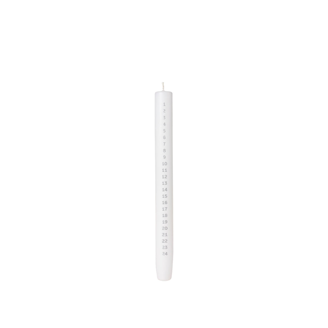 broste-copenhagen-christmas-signature-bougie-calendrier-blanche image 1