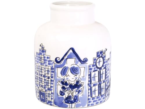 blond-amsterdam-delfts-blond-vase-c-ramique-bleu-delft image 8