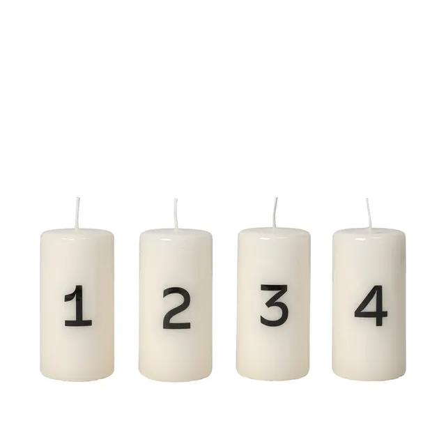 broste-copenhagen-christmas-advent-bougie-calendrier-brillant image 1