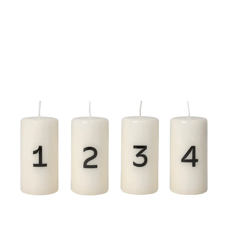 broste-copenhagen-christmas-advent-bougie-calendrier-brillant image 1