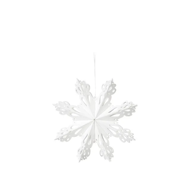 broste-copenhagen-snowflake-ornement-flocon-s-sapin image 1