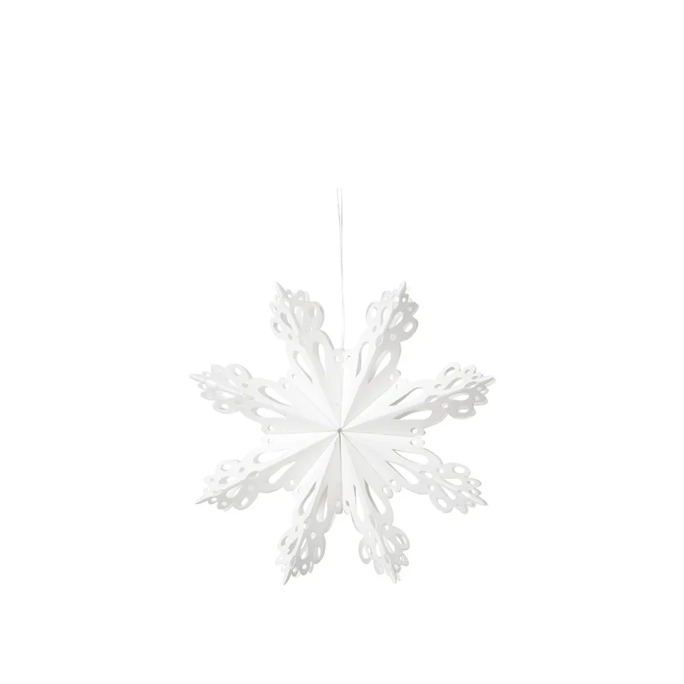 broste-copenhagen-snowflake-ornement-flocon-s-sapin image 1