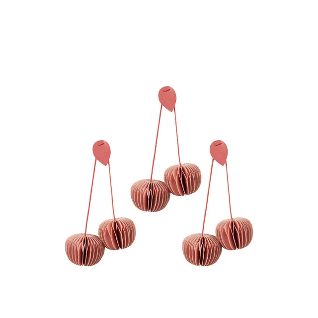 broste-copenhagen-christmas-cherry-ornaments-cerises-de-no-l image 1