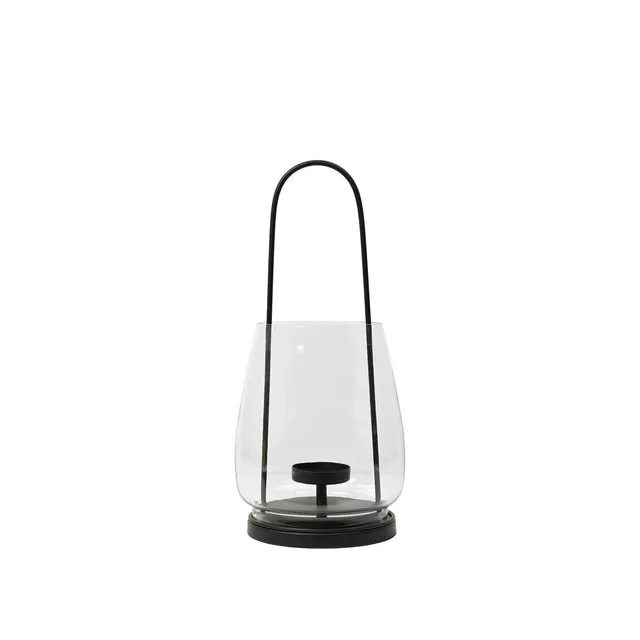 broste-copenhagen-nilo-lanterne-bougie-verre image 1