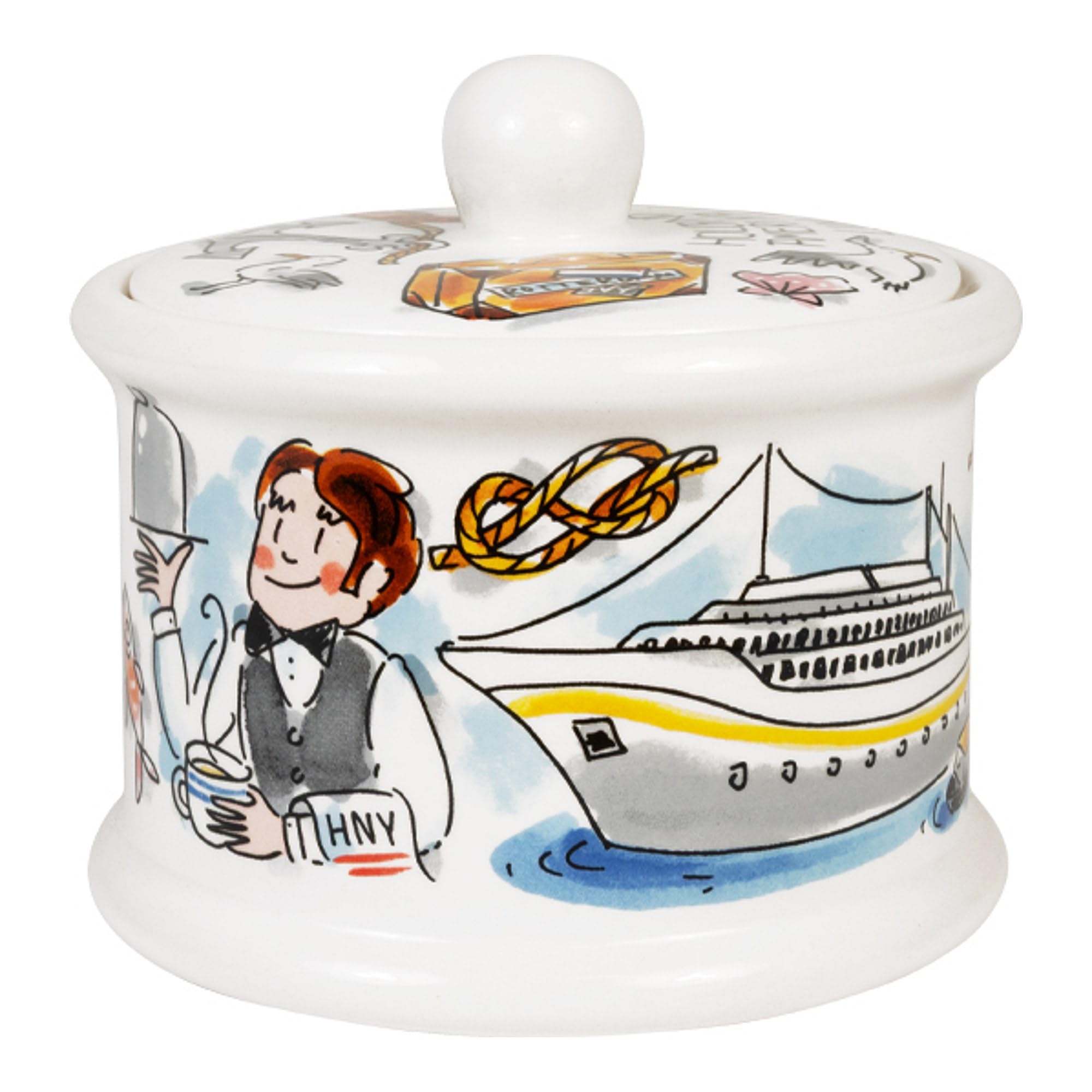 blond-amsterdam-holland-amerika-lijn-pot-conservation-12-5-cm-rotterdam image 3
