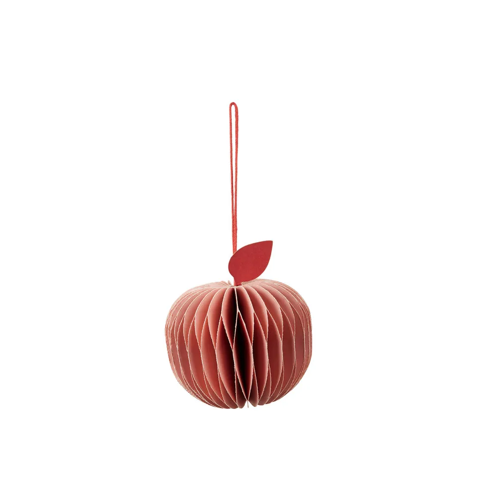 broste-copenhagen-christmas-pomme-d-coration-sapin-verre image 1