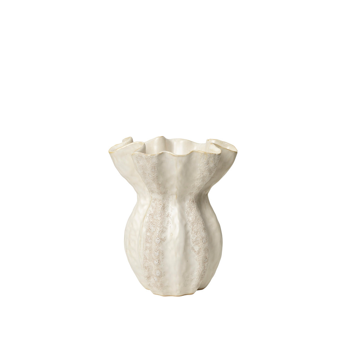 broste-copenhagen-cori-vase-c-ramique-beige image 1