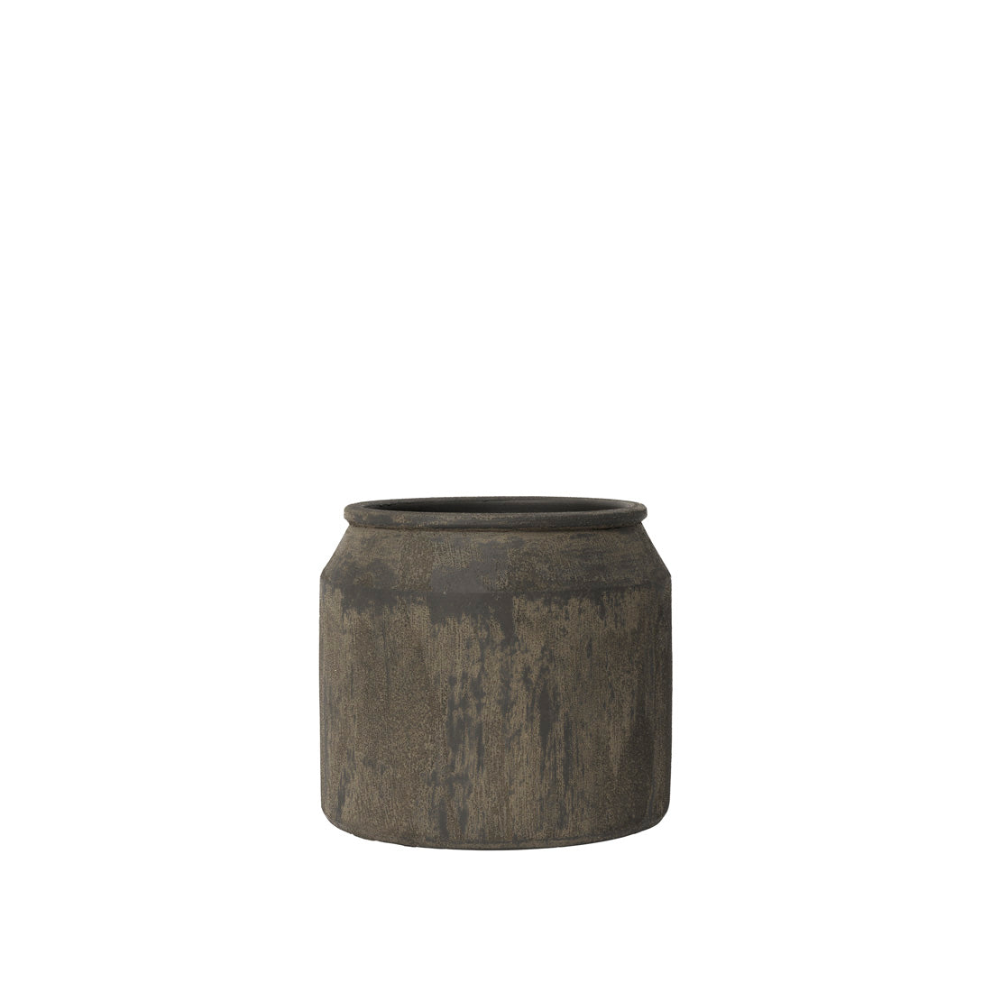 broste-copenhagen-uma-flowerpot-pot-fleurs-c-ramique-beige image 1